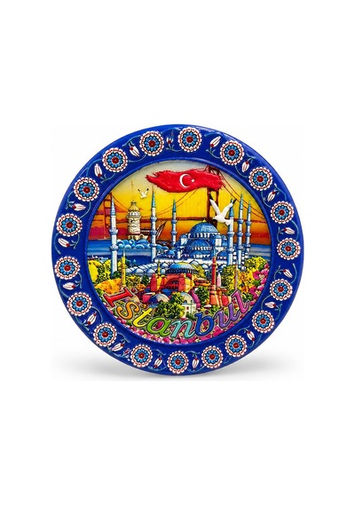 İstanbul Temalı Seramik Magnet