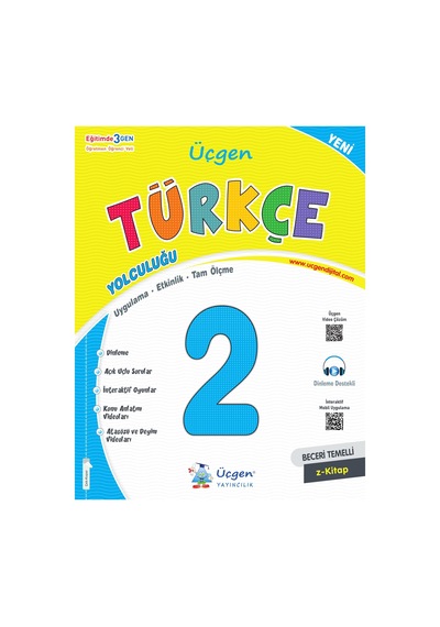 Üçgen 2025 2. Sınıf Beceri Temelli Türkçe Yolculuğu