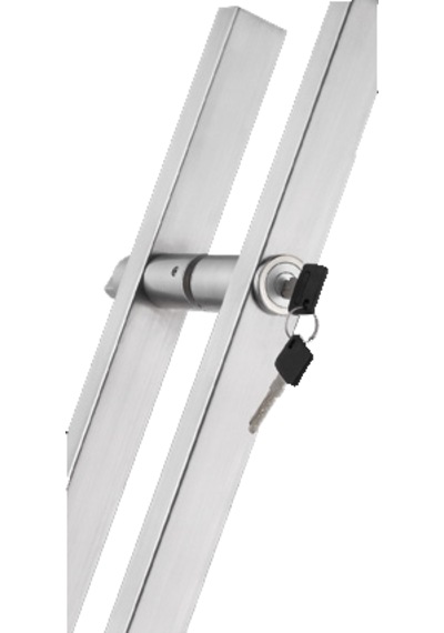 Thr-5304-Sss Thoor Köşeli Kilitli Çekme Cam Kapı Kolu