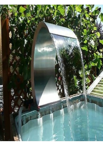 DEV PASLANMAZ 600x1000 mm Lüks Model Havuz Şelale AISI 316