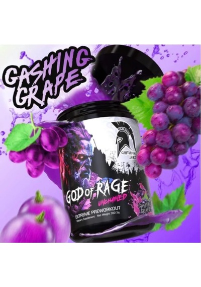 Centurion Labz God Of Rage Pump Preworkout Unchained Alpha Yohim