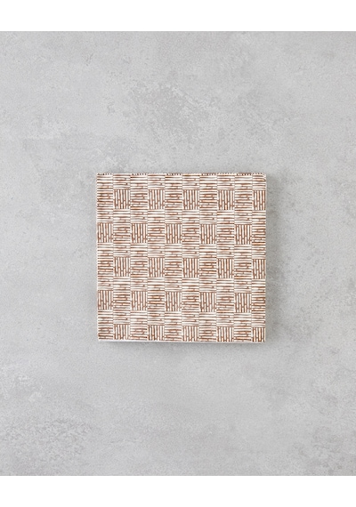 English Home Straw Line Kağıt 20'li Kağıt Peçete 33x33 Cm Kahverengi