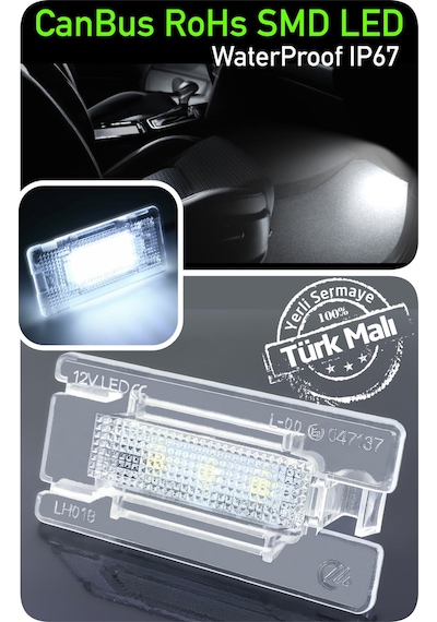 Bmw X6 E71 2008-2014 Canbus Led Araç Içi Ayak Altı Bölmesi Aydınlatma Ledi Lambası