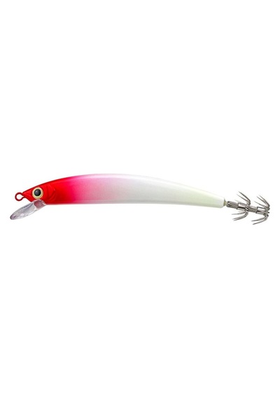 Sea Horse Squid Crystal Minnow115mm 23g Glow Red