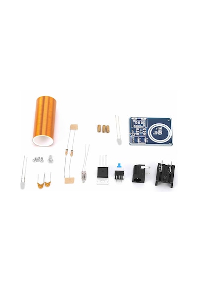 Demonte Mini Tesla Bobin Kit Modül Kablosuz Enerji İletimi Bd243 Dc 9 / 12v Temassız Elektrik Transf
