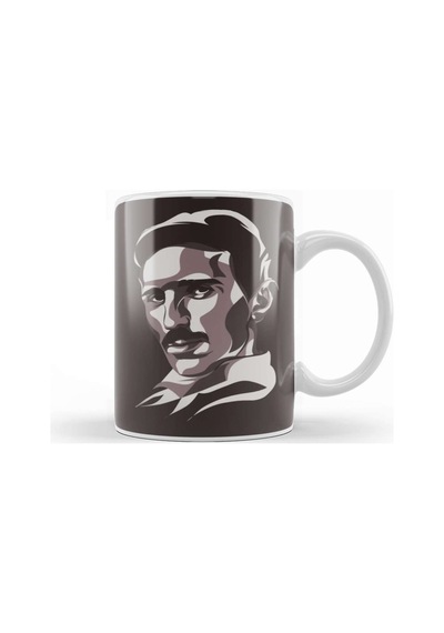 Nikola Tesla Kupa Bardak Porselen Karışık