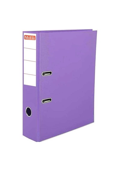 My File Geniş Plastik Klasör Mor