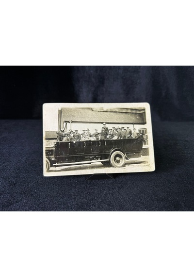 1900'lı Yılların Başından Daimler Y Charabanc C. W. Guyne Central Studios Clacton On Sea Kartpostal  Teşhir Ürün