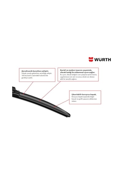 Würth Muz Silecek Takımı Opel Combo 2012-2017 İle Uyumlu 59294523