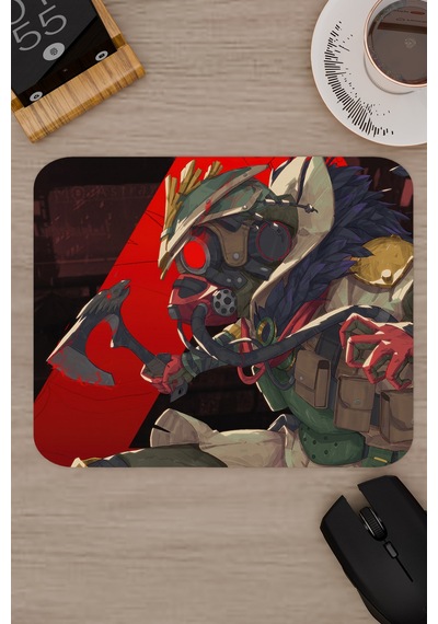 Apex Legends Kaymaz Dikişli Kauçuk Oyuncu Mousepad V5 - 22x18 Gaming Mouse Pad Fare Altlığı
