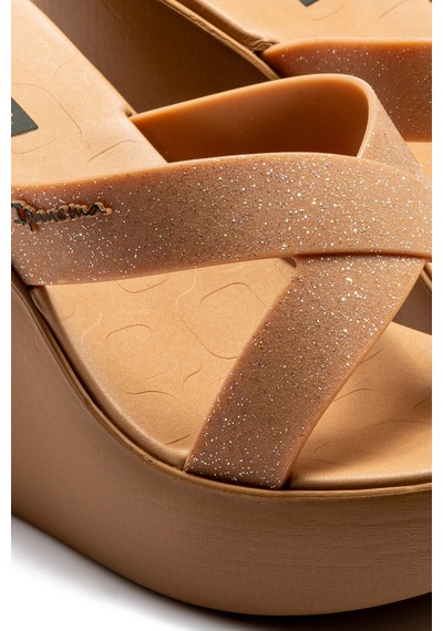 Ipanema High Fashion Slide Kadın Terlik Bej 35/40 Bej