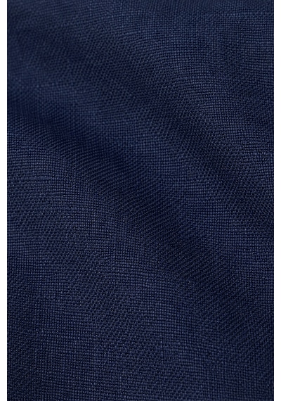 Bisse Lacivert Regular Fit Keten Gömlek Gmktn4pal224020 D39