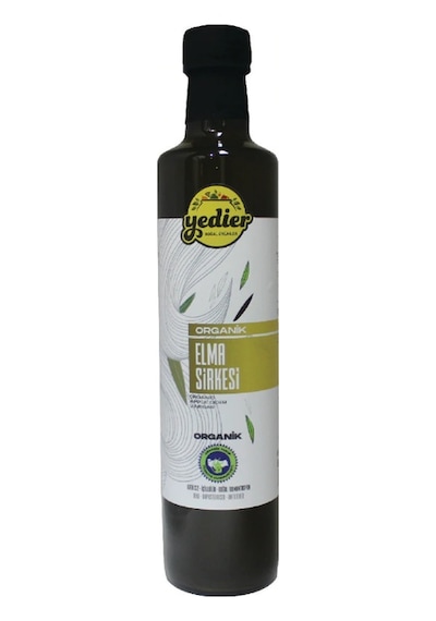 Yedier Doğal Ürünler Organik Elma Sirkesi 2 x 500 ML