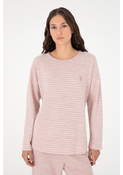 U.s. Polo Assn. Kadın Pembe Pijama Takım 50302036-vr041 Pembe