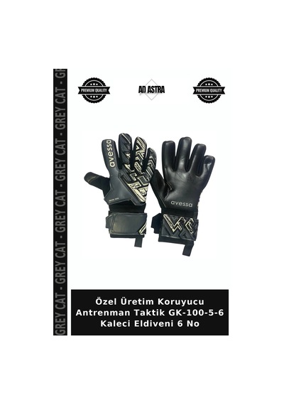 Özel Üretim Koruyucu Antrenman Taktik Gk-100-5-6 Kaleci Eldiveni 6 No Çok Renkli
