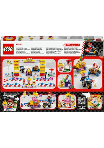 LEGO® Super Mario™: Mario Kart™ – Baby Peach ve Grand Prix Seti 72036 - 8 Yaş ve Üzeri Çocuklar için Oyuncak Yapım Seti (823 Parça)