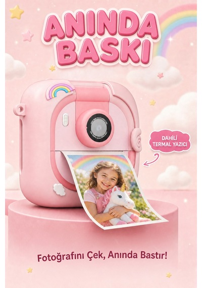 Liçi LC-P01 Çocuk Fotoğraf Makinesi