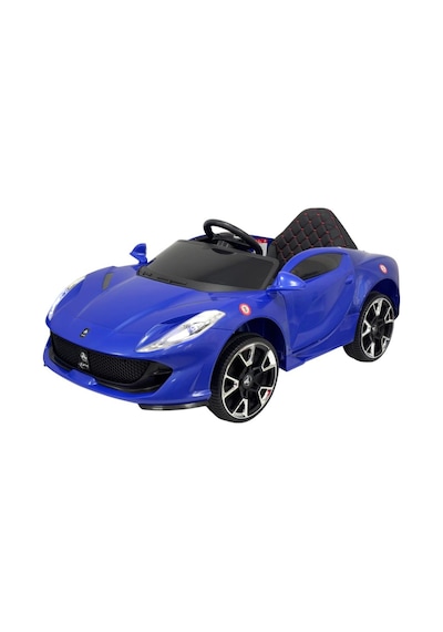 Favori Gt 12v Vitesli Işıklı Sesli Bluethooth Destekli Emniyet Kemerli Akülü Araba Lacivert