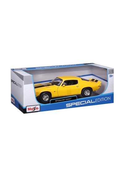 1971 Chevrolet Camaro Model Araba 31131-02 Sarı