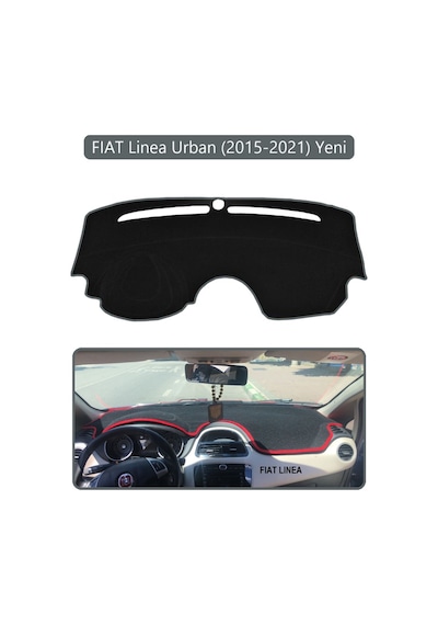 Fıat Linea Urban 2015-2021 Modellerine Uygun Yenitorpido Koruma Halısı Gri Kenar