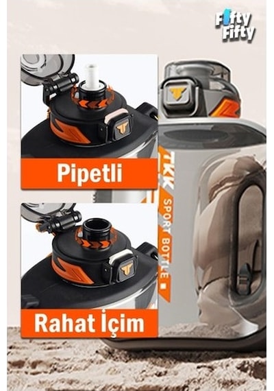 Uzspace Tkk Sporcu Matarası 1000 Ml Purble