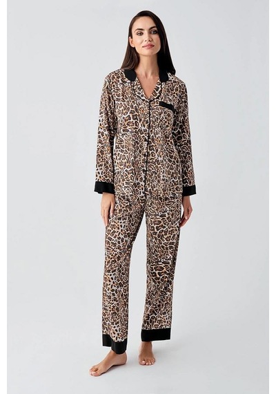 Artış 22107 Leopar Pijama Takımı 001