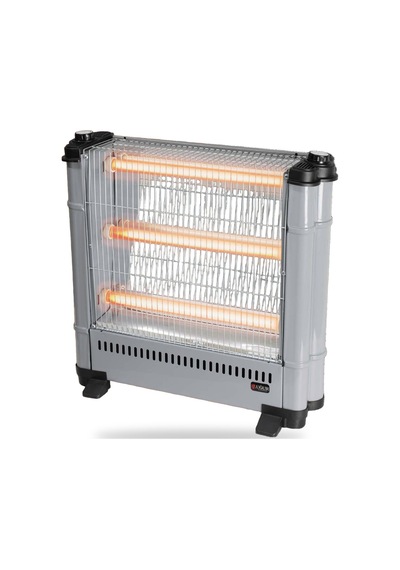 Hsr Home Living Şömine Grate 3 Çubuklu Elektrikli Isıtıcı 2700w Termostatlı Devrilme Emniyetli