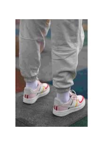 Nike Air Force 1 Renkli Spor Ayakkabı Pembe
