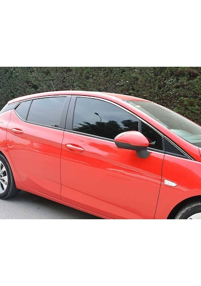 Astra K Üst Cam Çitası Çerçevesi Krom 8 Parça 2015 2016 2017 2018