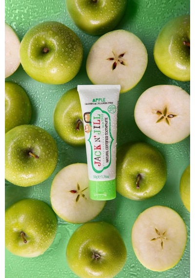 Jack N Jill Doğal Sertifikalı Elma Aromalı Diş Macunu 50g
