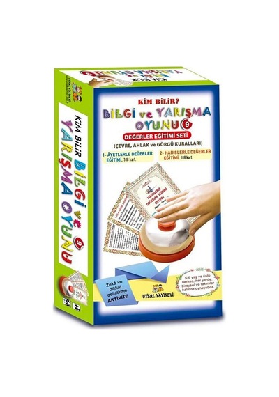Bilgi ve Yarışma Oyunu -9 / Değerler Eğitimi Seti