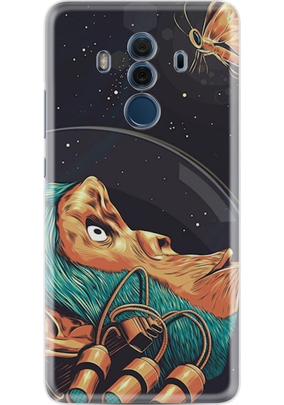 Huawei Mate 10 Pro Kılıf Silikon Kaplumbağa Terbiyecisi 1356