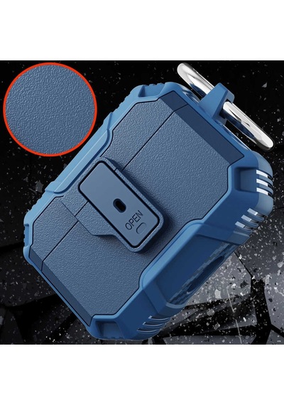 Lexroo Apple AirPods Uyumlu Pro Kılıf Airbag 27 Silikon - Yeşil