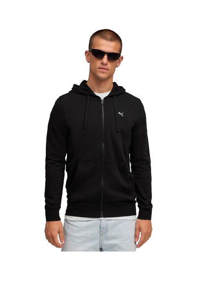 Puma Ess Elevated Fz Hoodie Tr Sweatshirt - 688256-10782 Siyah