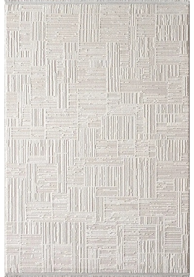 Artemis Halı Eva 01100e Gri Krem Makine Halısı