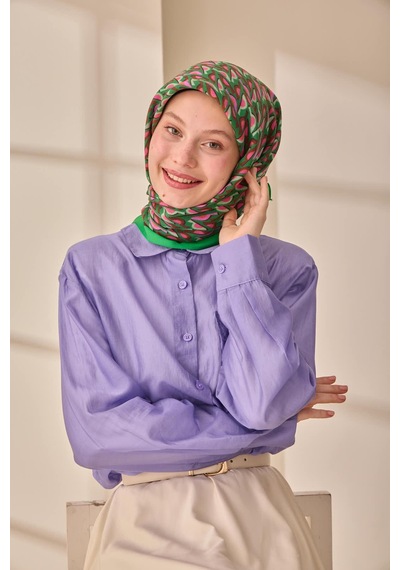 Silk Home Aura Eşarp 140006-22 Yeşil, Acı Kahve, Ekru, Somon, Pembe, Mint