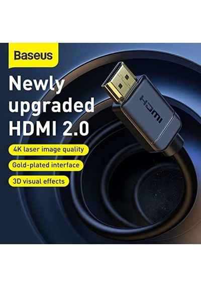 High Definition Serisi Hdmı To Hdmı Görüntü Aktarma Kablosu, 3m, Siyah