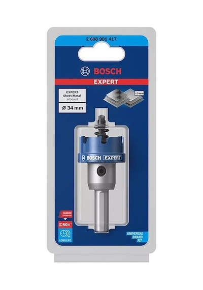Bosch Expert 34 Mm Elmaslı İnox Panç Adaptörlü 2608901417