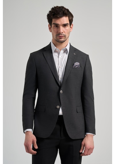 İmza Düz Bez Ayağı Mono Yaka Tam Astar Esnek 6 Drop Slim Fit Ceket 1002245903 Koyu Antrasit İmza Düz Bez Ayağı Mono Yaka Tam Astar Esnek 6 Drop Slim Fit Ceket 1002245903 Koyu Antrasit