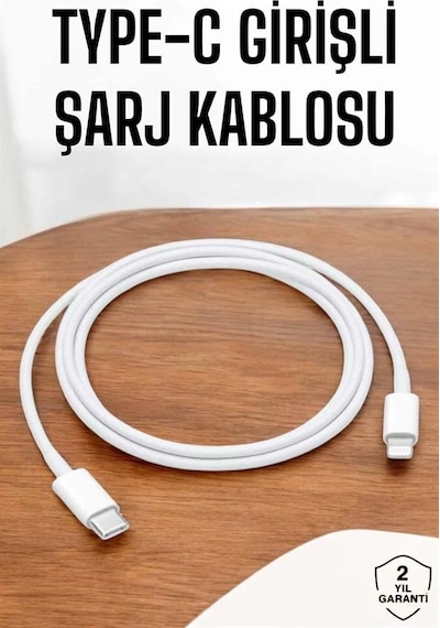 Iphone - 590 - İos Uyumlu Hızlı Şarj Kablosu Type C To Lightning 12 13 14 15 - Csmo-tex - Pro Max
