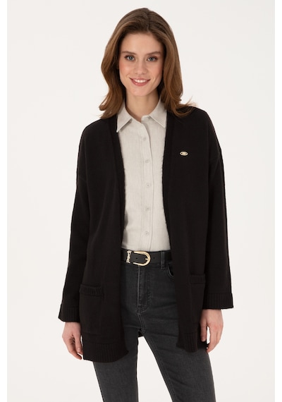 U.S. Polo Assn. U.s. Polo Assn. Kadın Siyah Hırka Triko 50314660-vr046