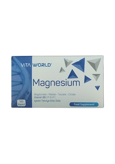 Vita World Magnesium Bisglycinate 120 Tb