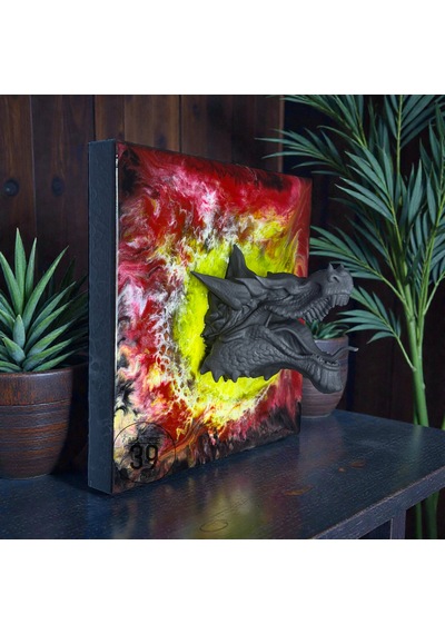 3d Ejderha Kafası Kırmızı Epoksi Duvar Tablosu, El Yapımı Heykelsi Sanat Eseri, 35x35 Cm, Modern & Statement Tasarım 35 x 35 CM 3d Ejderha Kafası Kırmızı Epoksi Duvar Tablosu, El Yapımı Heykelsi Sanat Eseri, 35x35 Cm, Modern & Statement Tasarım 35 x 35 CM