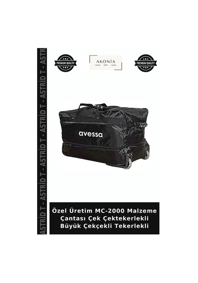 Özel Üretim Mc-2000 Malzeme Çantası Çek Çektekerlekli Büyük Çekçekli Tekerlekli