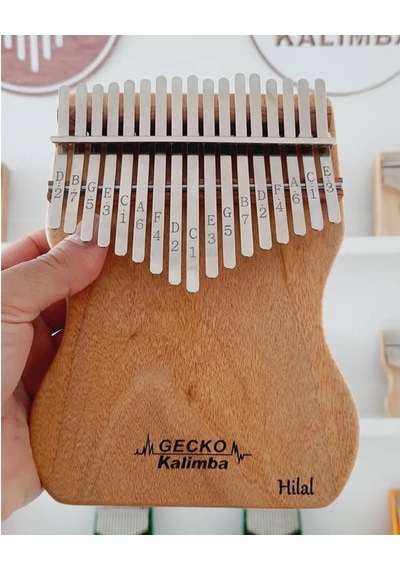 Gecko Kalimba K17cap İsme Özel Lazer Baskılı
