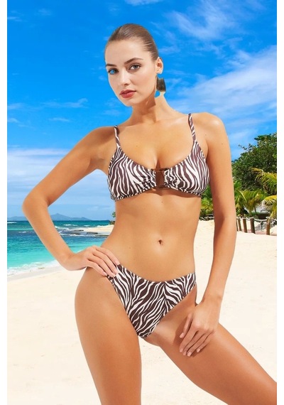 Ersefa Tasarım Bikini Takımı Uv Korumalı Ergonomik Kesim Hızlı Kuruyan E Çok Renkli