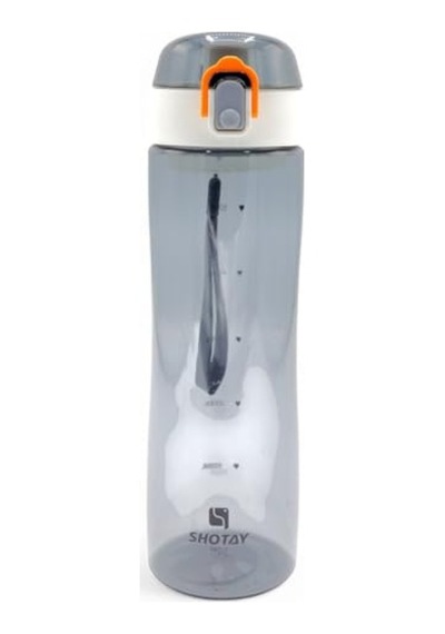 600ml Pipetli Suluk, Askılı, Gri Genel