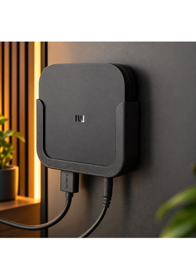 Veriqo 3d Mi Tv Box S Uyumlu Vidalı Duvar Askı Aparatı Tv Box Duvar Tutucu Organizer