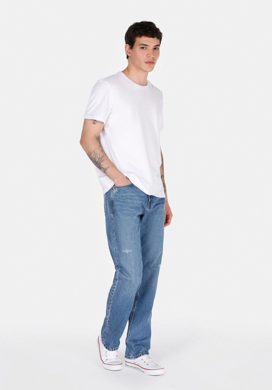 Colin's Colins Regular Fit Orta Bel Düz Paça Pamuk Erkek Mid İndigo Denim Jean Pantolon Cl1073396 Q1.v1 Dn01692 Denim Colin's Colins Regular Fit Orta Bel Düz Paça Pamuk Erkek Mid İndigo Denim Jean Pantolon Cl1073396 Q1.v1 Dn01692 Denim