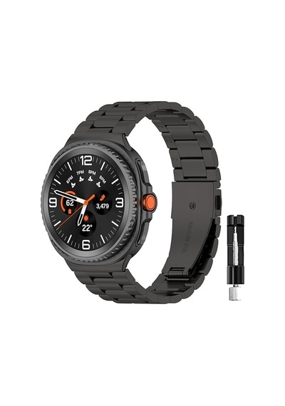 Samsung Galaxy Uyumlu Watch 8 42mm 44mm Classic 46mm Kordon Klipsli Metal Kordon 04 +kısaltma Aparatı